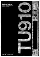 Harman-Kardon TU-910-Owners-Manual